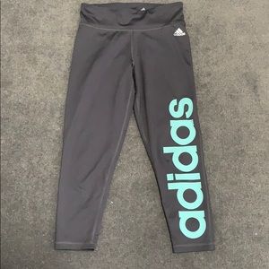 Small adidas workout pants